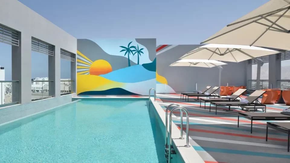 Pool Pass at Aloft Muscat - Image 1