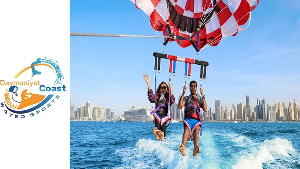 Parasailing &#8211; Daymaniyat coast water sports - Image 1